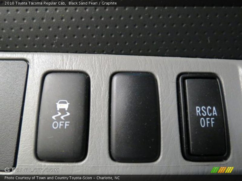 Black Sand Pearl / Graphite 2010 Toyota Tacoma Regular Cab