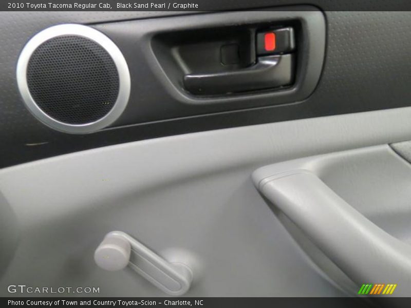 Black Sand Pearl / Graphite 2010 Toyota Tacoma Regular Cab