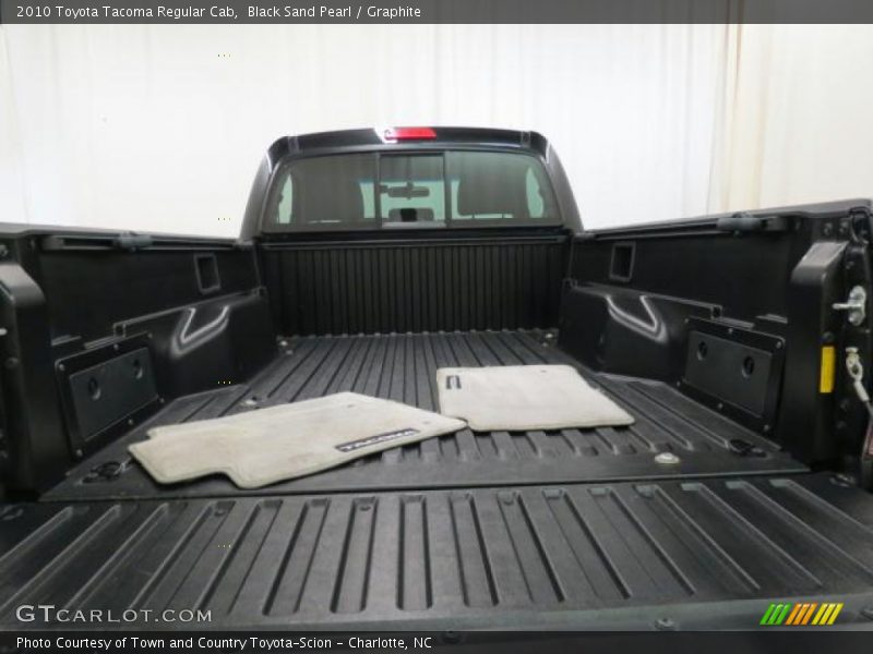 Black Sand Pearl / Graphite 2010 Toyota Tacoma Regular Cab