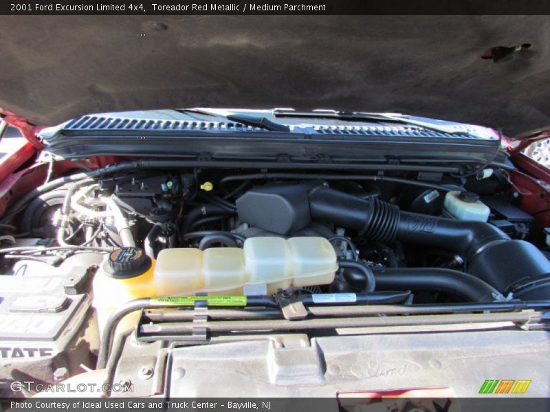 Toreador Red Metallic / Medium Parchment 2001 Ford Excursion Limited 4x4