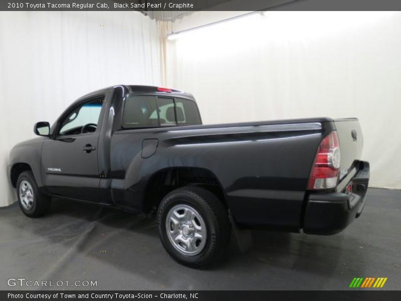 Black Sand Pearl / Graphite 2010 Toyota Tacoma Regular Cab