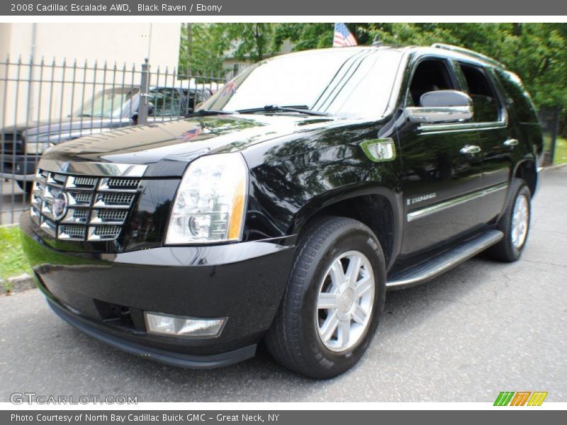Black Raven / Ebony 2008 Cadillac Escalade AWD