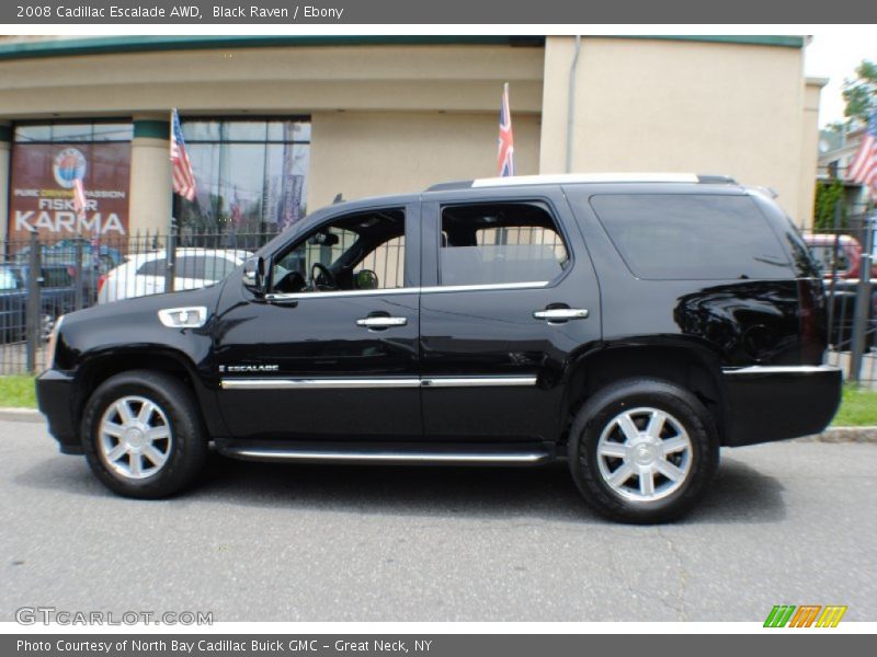 Black Raven / Ebony 2008 Cadillac Escalade AWD