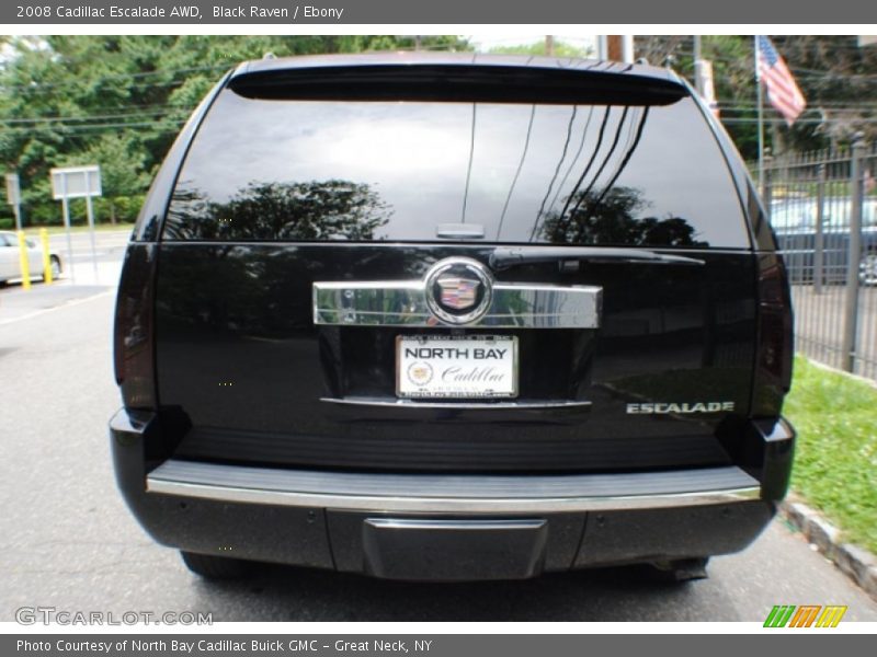 Black Raven / Ebony 2008 Cadillac Escalade AWD