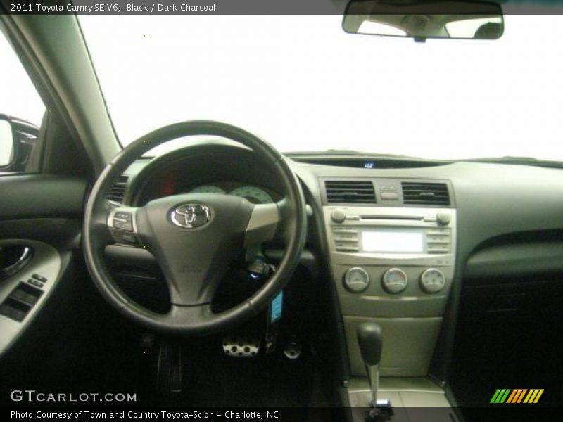 Black / Dark Charcoal 2011 Toyota Camry SE V6