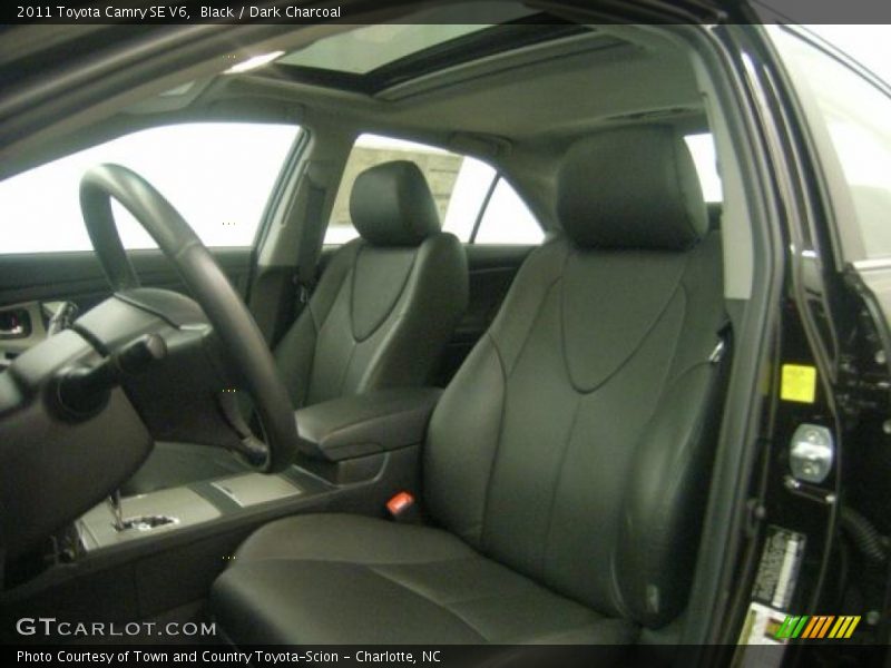 Black / Dark Charcoal 2011 Toyota Camry SE V6