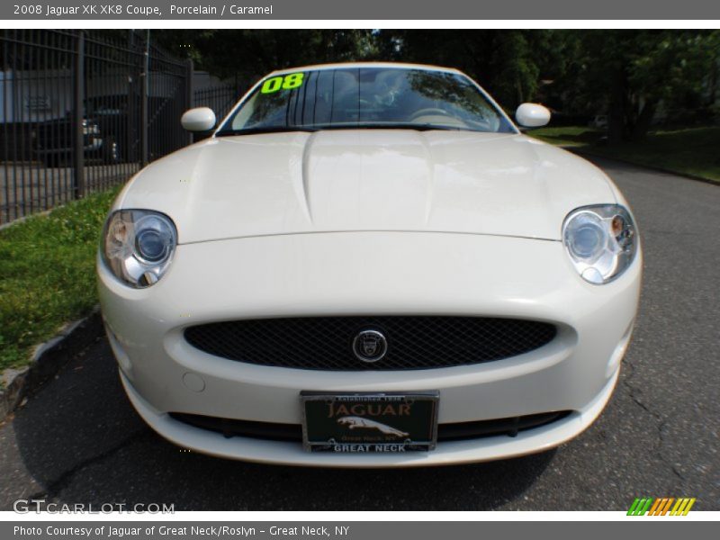 Porcelain / Caramel 2008 Jaguar XK XK8 Coupe