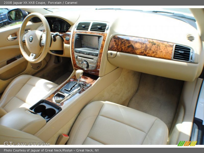 Dashboard of 2008 XK XK8 Coupe