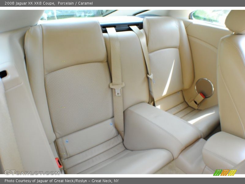 Rear Seat of 2008 XK XK8 Coupe