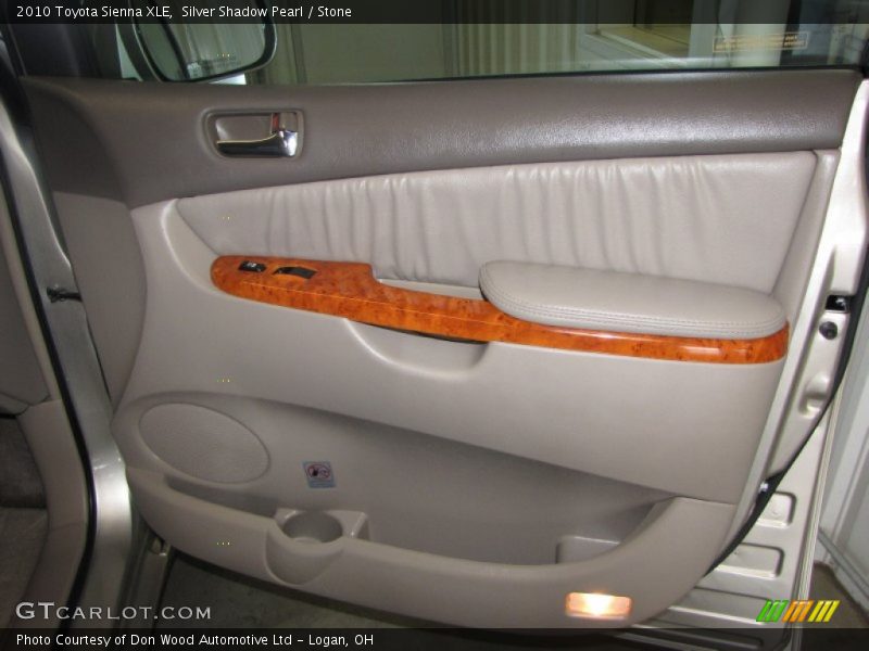 Silver Shadow Pearl / Stone 2010 Toyota Sienna XLE