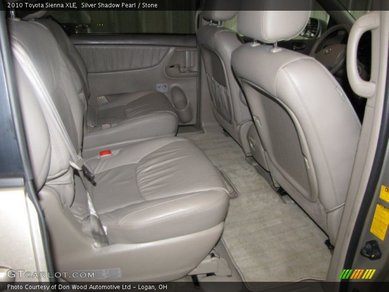 Silver Shadow Pearl / Stone 2010 Toyota Sienna XLE