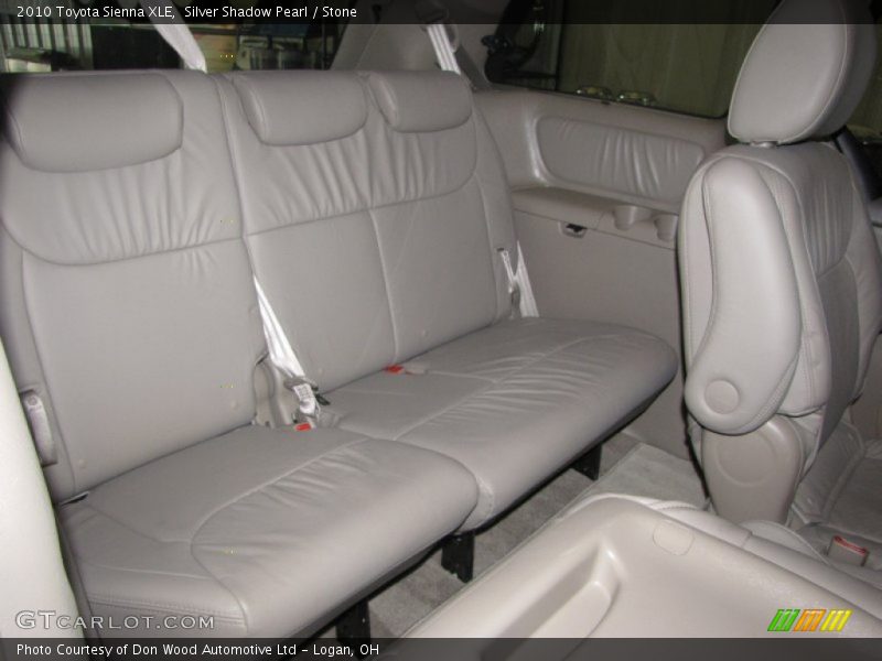 Silver Shadow Pearl / Stone 2010 Toyota Sienna XLE