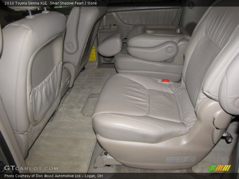 Silver Shadow Pearl / Stone 2010 Toyota Sienna XLE