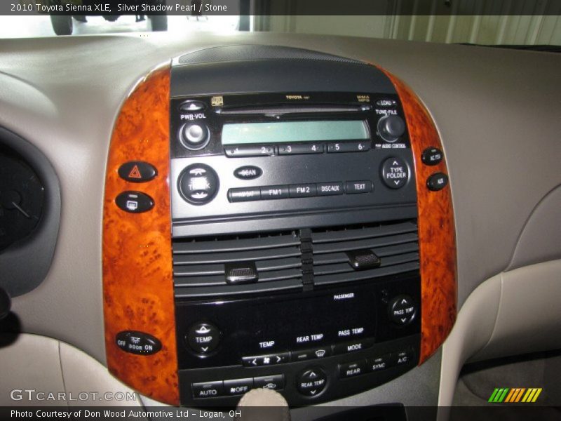 Silver Shadow Pearl / Stone 2010 Toyota Sienna XLE