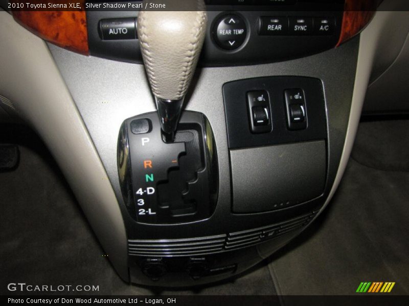 Silver Shadow Pearl / Stone 2010 Toyota Sienna XLE