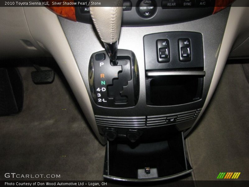 Silver Shadow Pearl / Stone 2010 Toyota Sienna XLE
