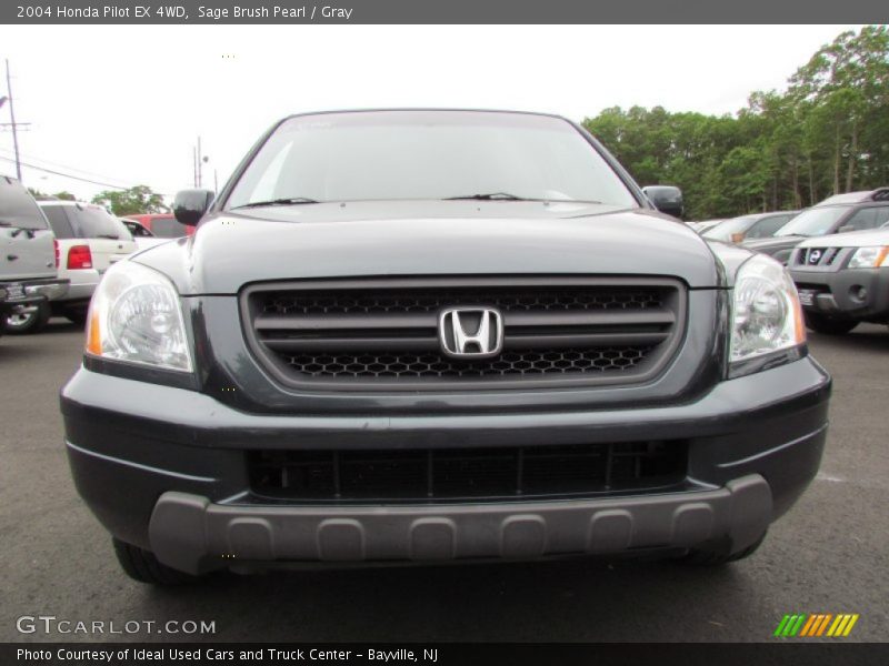 Sage Brush Pearl / Gray 2004 Honda Pilot EX 4WD