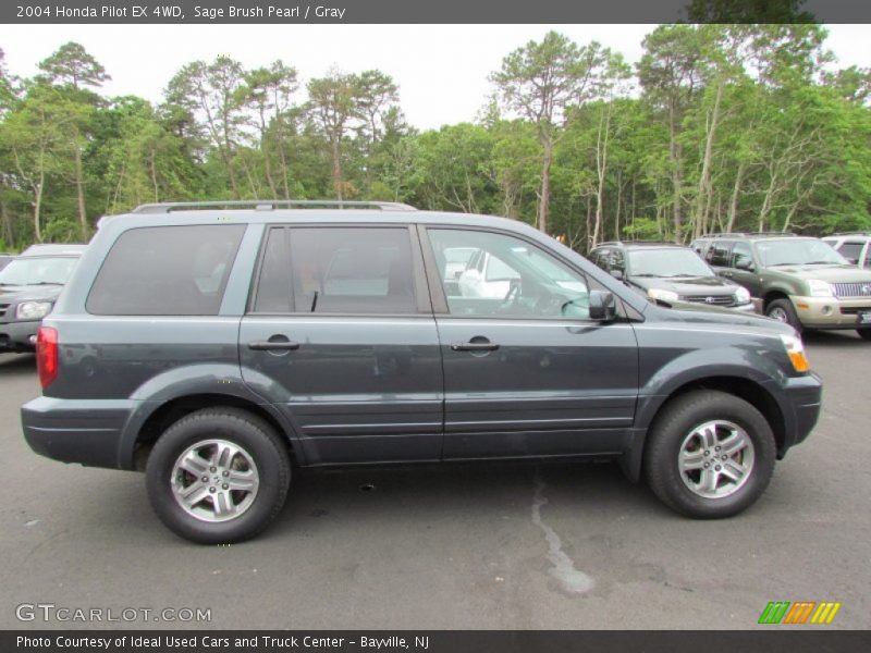 Sage Brush Pearl / Gray 2004 Honda Pilot EX 4WD