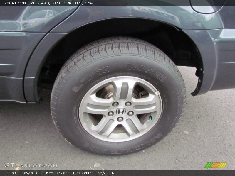 Sage Brush Pearl / Gray 2004 Honda Pilot EX 4WD