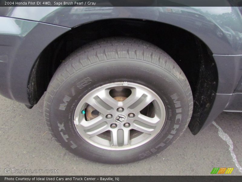 Sage Brush Pearl / Gray 2004 Honda Pilot EX 4WD