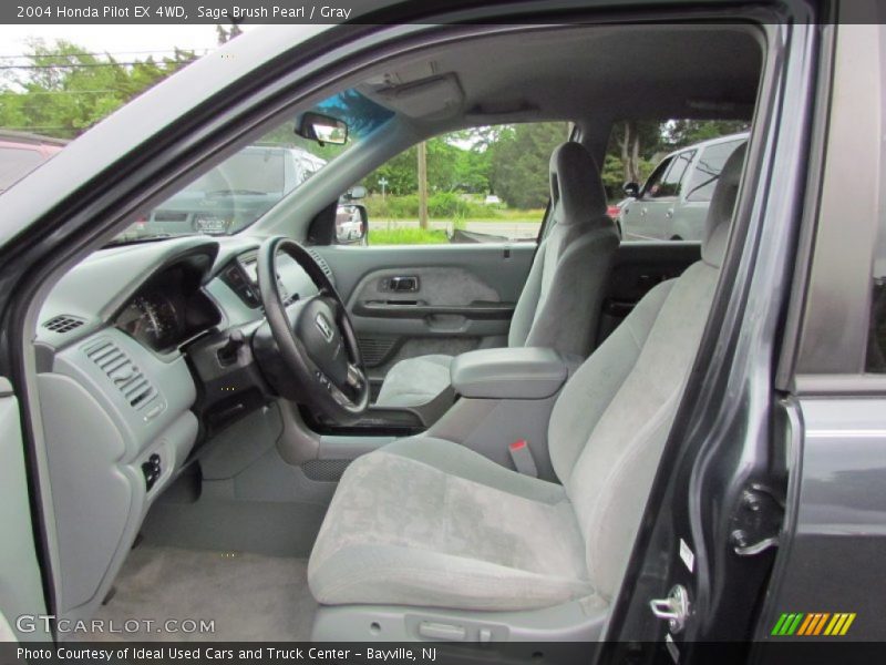 Sage Brush Pearl / Gray 2004 Honda Pilot EX 4WD
