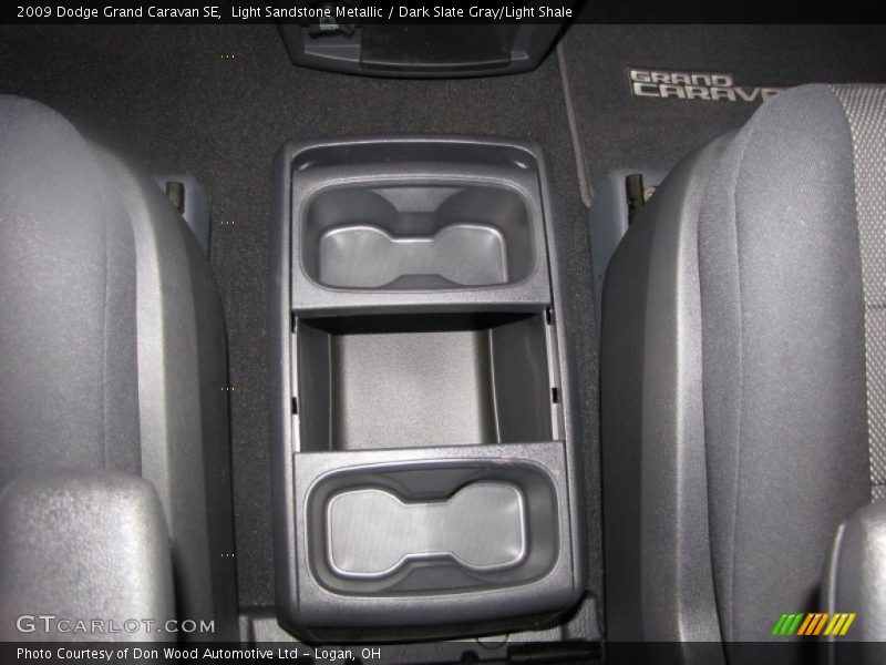 Light Sandstone Metallic / Dark Slate Gray/Light Shale 2009 Dodge Grand Caravan SE