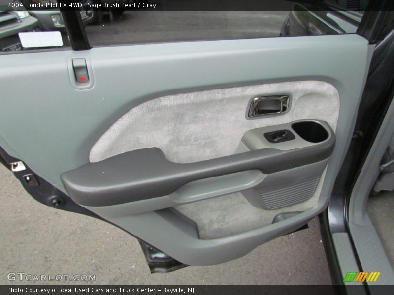 Sage Brush Pearl / Gray 2004 Honda Pilot EX 4WD