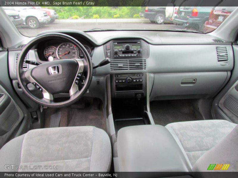 Sage Brush Pearl / Gray 2004 Honda Pilot EX 4WD