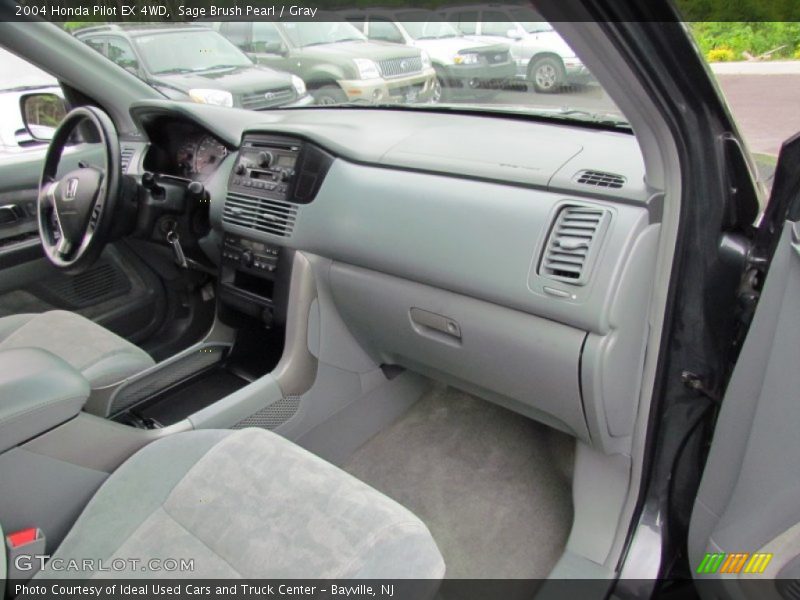 Sage Brush Pearl / Gray 2004 Honda Pilot EX 4WD