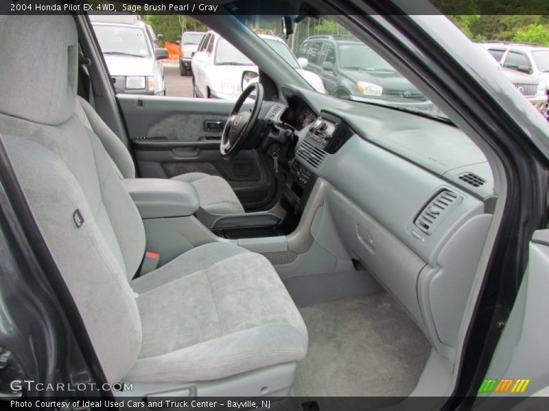 Sage Brush Pearl / Gray 2004 Honda Pilot EX 4WD