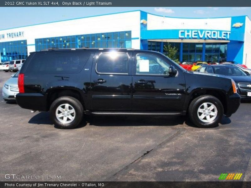 Onyx Black / Light Titanium 2012 GMC Yukon XL SLT 4x4