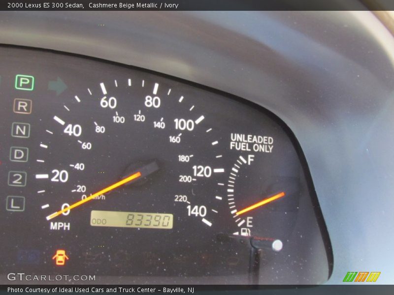 Cashmere Beige Metallic / Ivory 2000 Lexus ES 300 Sedan