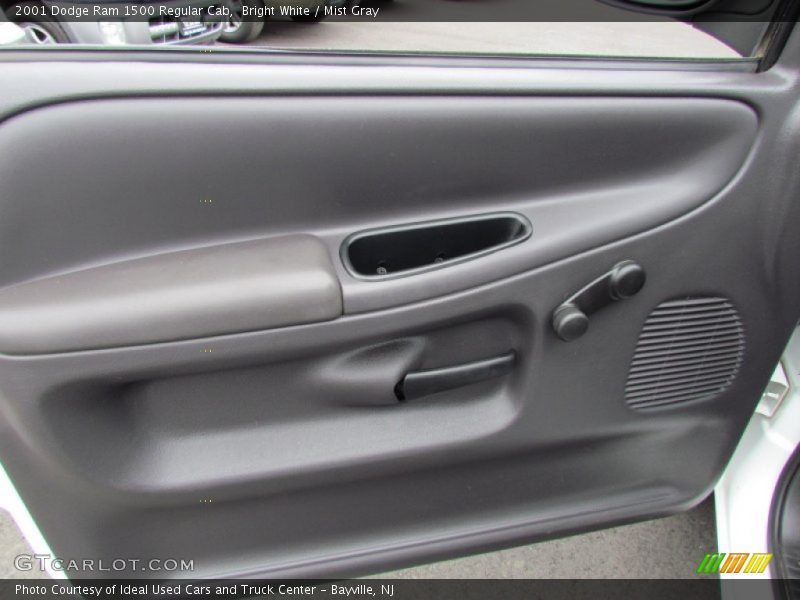Bright White / Mist Gray 2001 Dodge Ram 1500 Regular Cab
