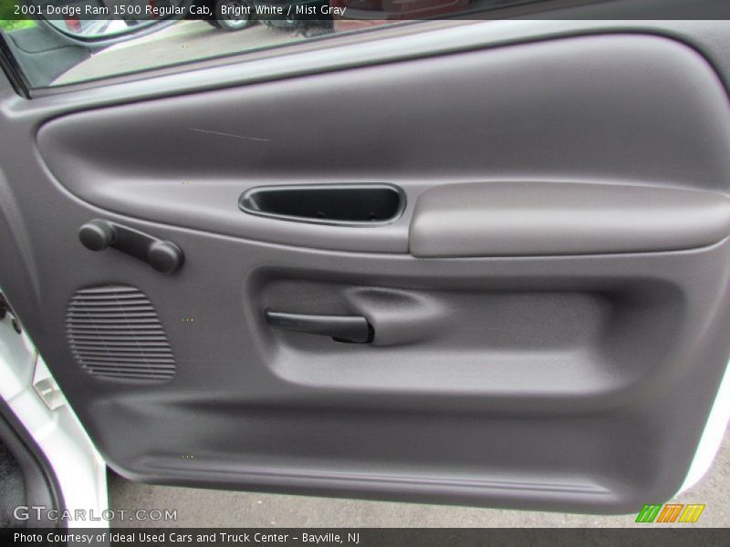 Bright White / Mist Gray 2001 Dodge Ram 1500 Regular Cab