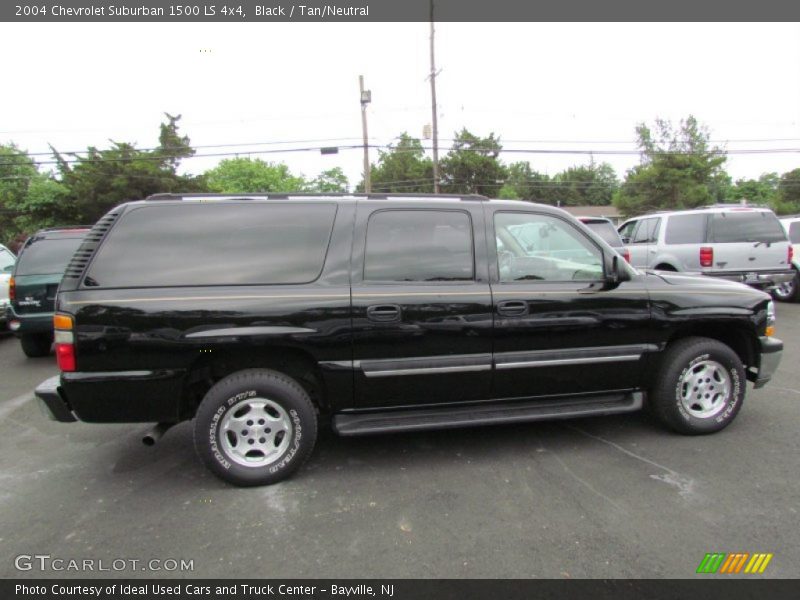 Black / Tan/Neutral 2004 Chevrolet Suburban 1500 LS 4x4