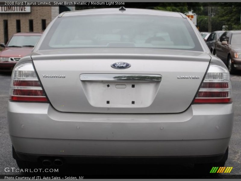 Silver Birch Metallic / Medium Light Stone 2008 Ford Taurus Limited