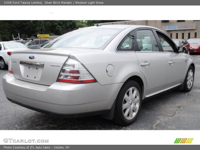 Silver Birch Metallic / Medium Light Stone 2008 Ford Taurus Limited