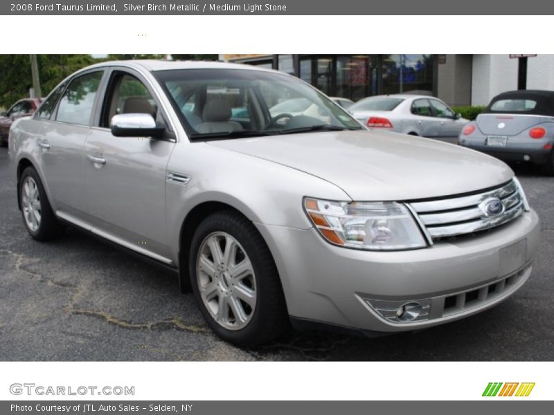 Silver Birch Metallic / Medium Light Stone 2008 Ford Taurus Limited