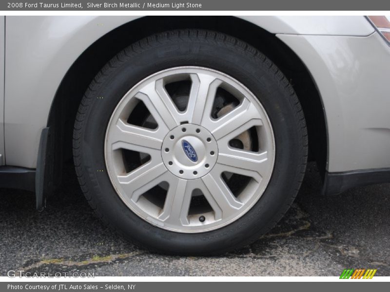 Silver Birch Metallic / Medium Light Stone 2008 Ford Taurus Limited