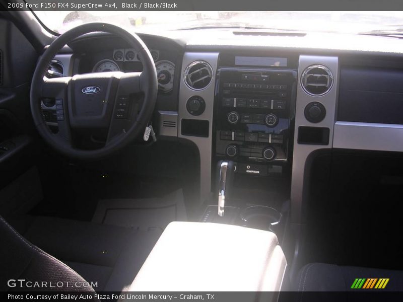 Black / Black/Black 2009 Ford F150 FX4 SuperCrew 4x4