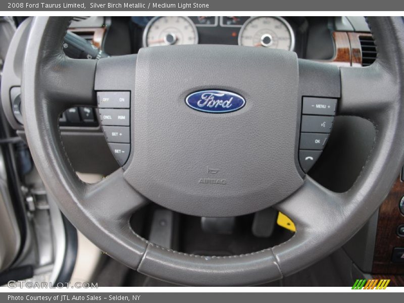 Silver Birch Metallic / Medium Light Stone 2008 Ford Taurus Limited