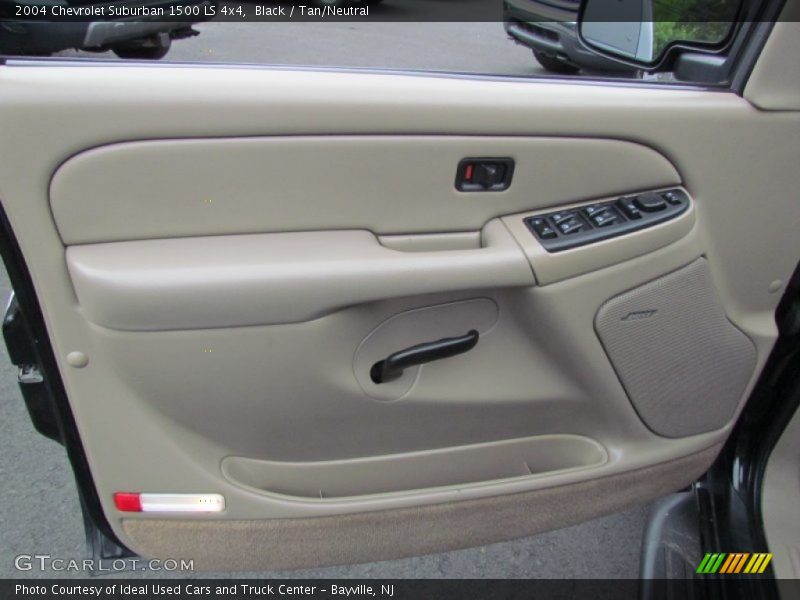 Black / Tan/Neutral 2004 Chevrolet Suburban 1500 LS 4x4