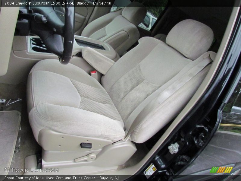 Black / Tan/Neutral 2004 Chevrolet Suburban 1500 LS 4x4