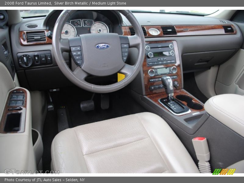 Silver Birch Metallic / Medium Light Stone 2008 Ford Taurus Limited
