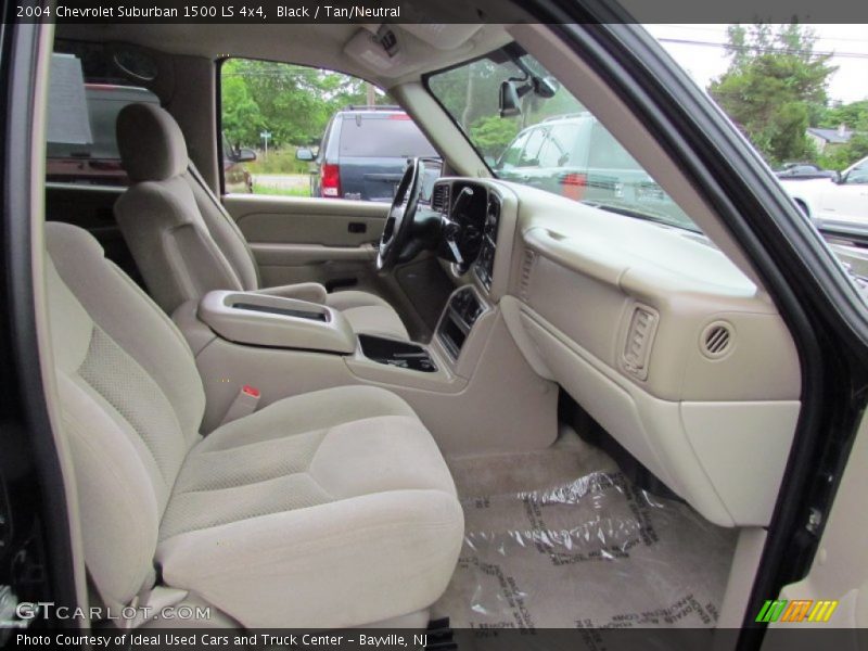 Black / Tan/Neutral 2004 Chevrolet Suburban 1500 LS 4x4