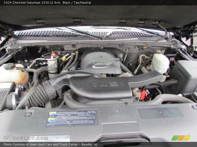 Black / Tan/Neutral 2004 Chevrolet Suburban 1500 LS 4x4