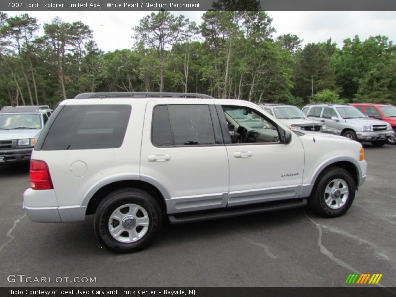  2002 Explorer Limited 4x4 White Pearl
