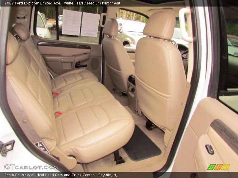 White Pearl / Medium Parchment 2002 Ford Explorer Limited 4x4