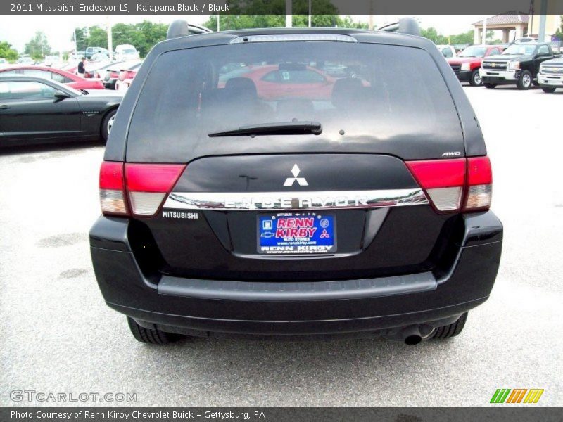 Kalapana Black / Black 2011 Mitsubishi Endeavor LS