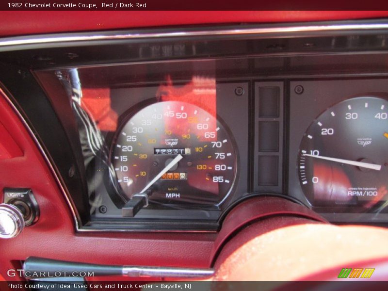  1982 Corvette Coupe Coupe Gauges